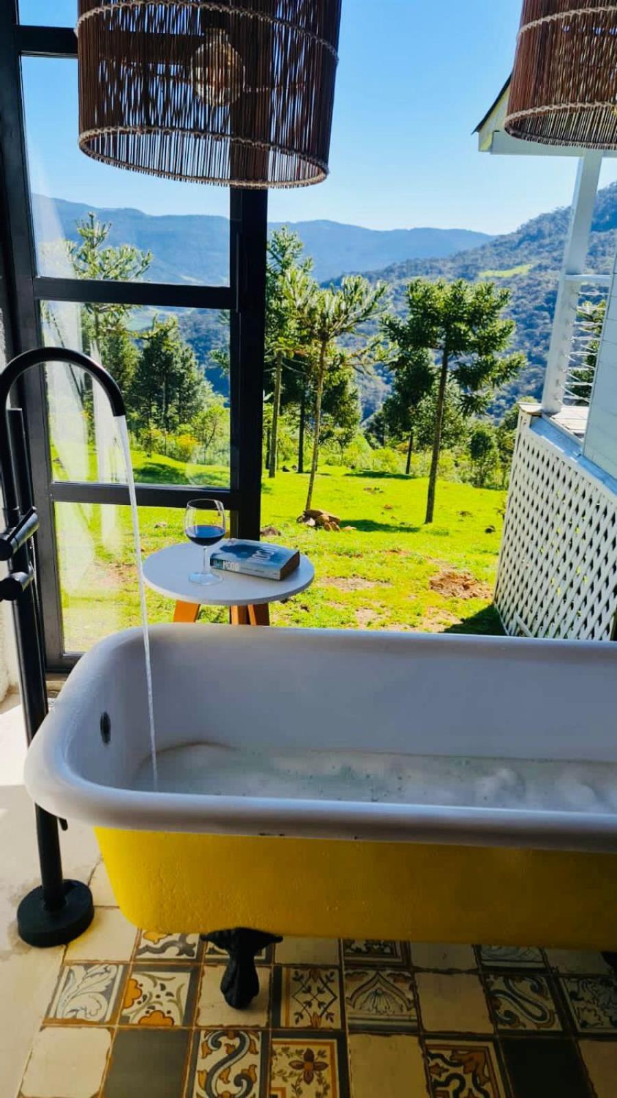 Cabana Alpha - Pousada Colina dos Ventos Urubici Exterior foto